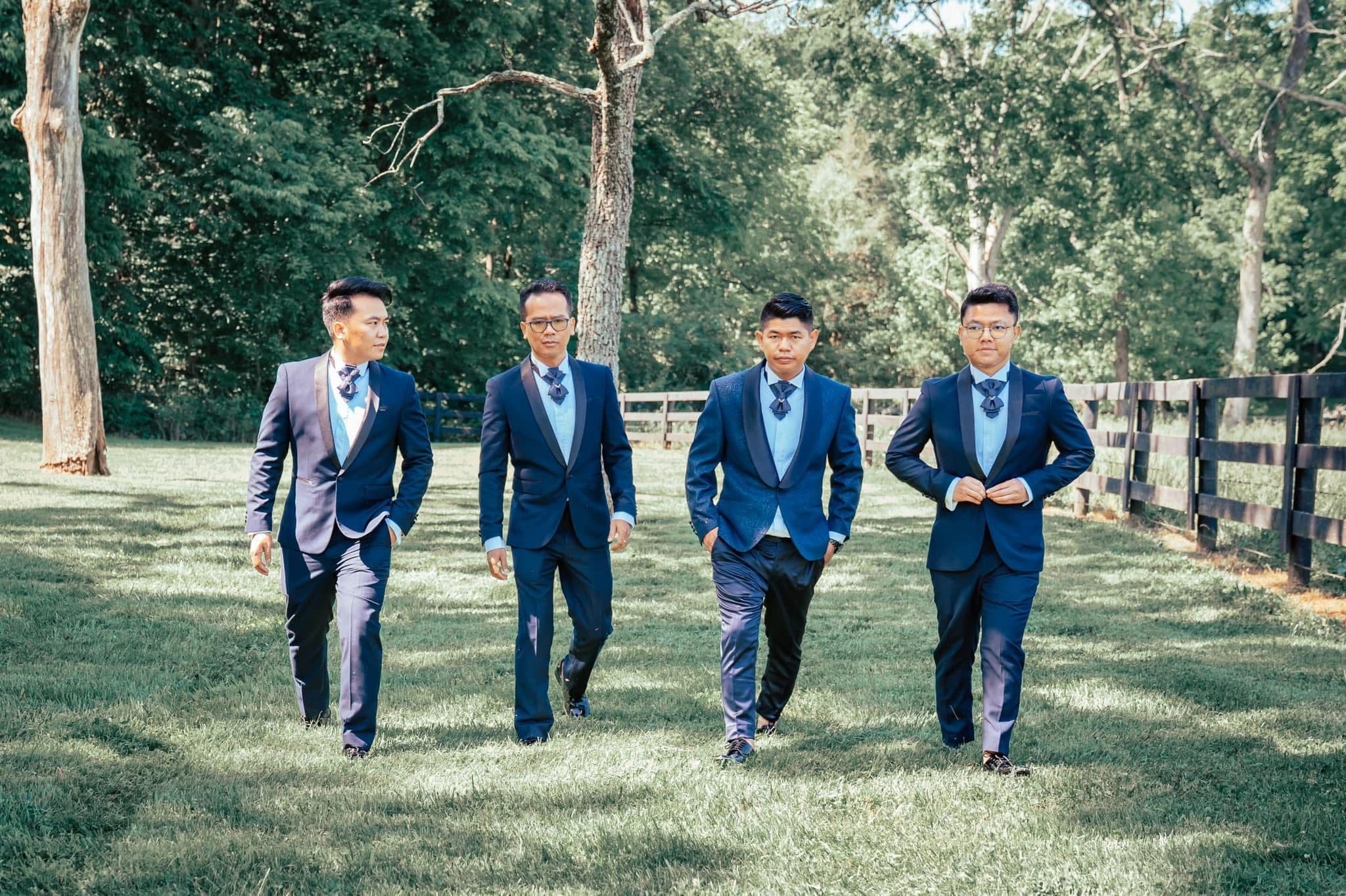 Before and after: boxy off-the-rack suit versus the tailored silhouette