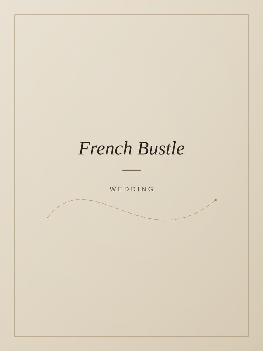 French bustle added to a lace wedding gown, pinned during fitting at our Tulsa studio