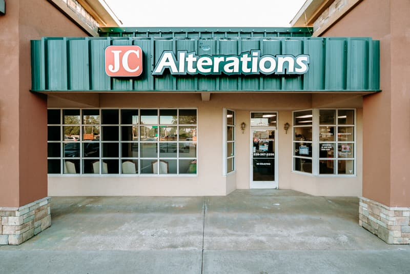 The JC Alterations storefront in Tulsa