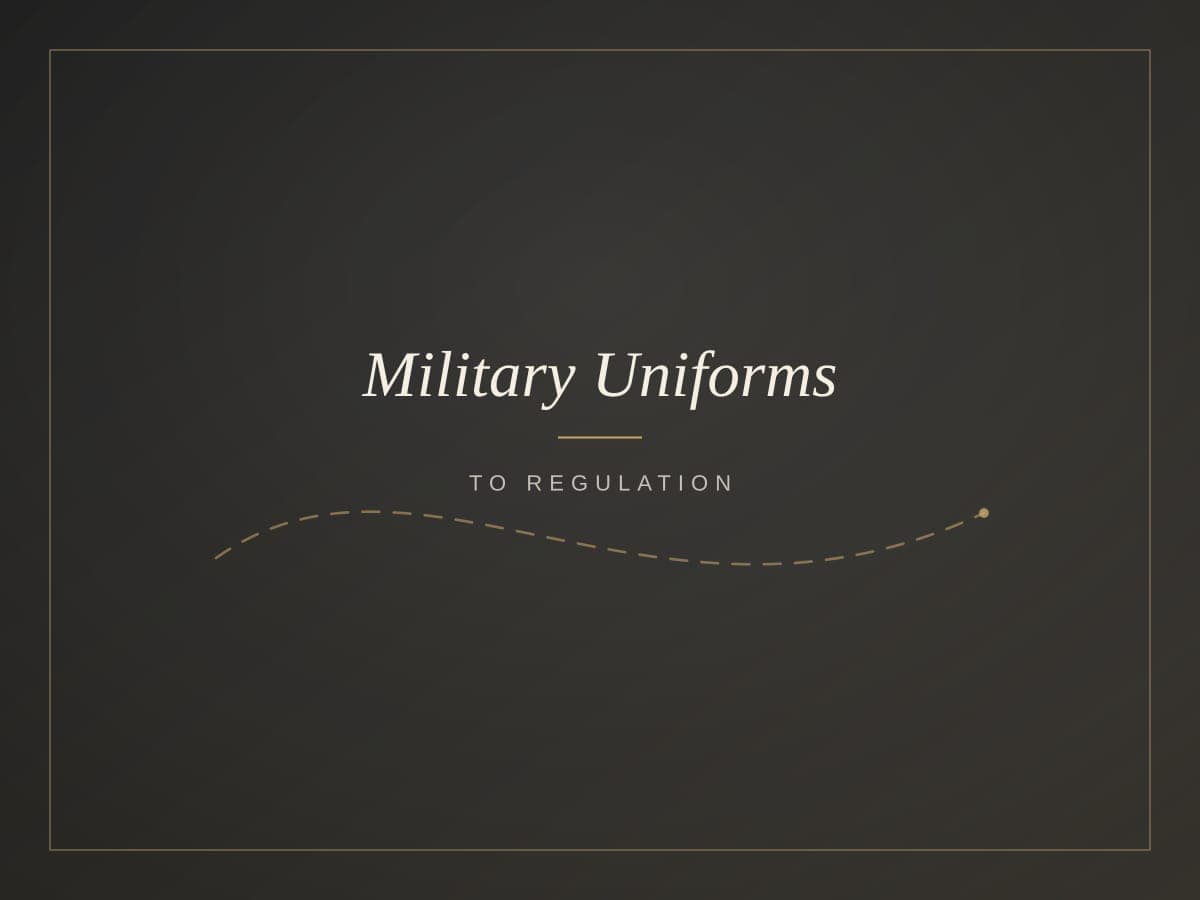 Military uniform alterations in Tulsa — sewing insignia to regulation placement